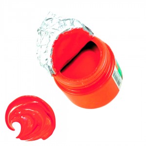 SEÑORITA TEMPERA EN POTE COLOR ROJO BERMELLON x 250gr